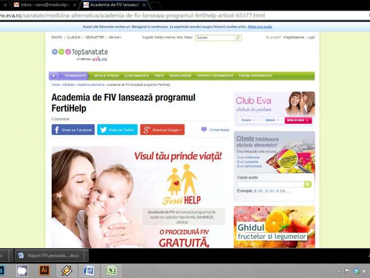 Academia de FIV lansează programul FertiHelp