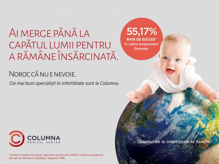 Columna Medical Center. Cea mai experimentată echipă specializată în reproducere umană asistată din România