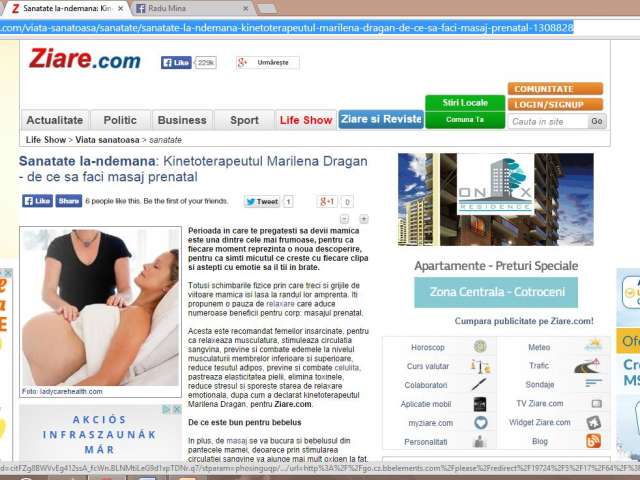 Sănătate la-ndemână: Kinetoterapeutul Marilena Dragan - de ce să faci masaj prenatal