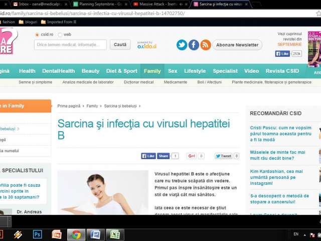 Sarcina şi infecţia cu virusul hepatitei B